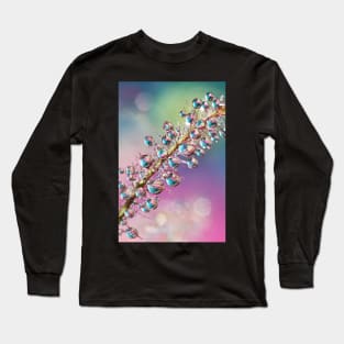 Rainbow Smoke Bush Drops Long Sleeve T-Shirt